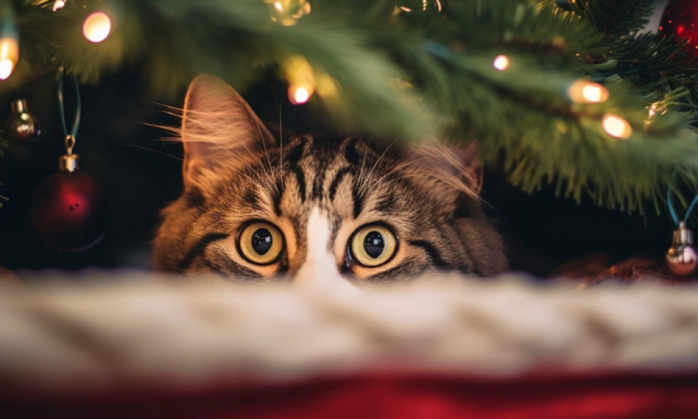 Kerstboom versieren: Help, ik heb katten!